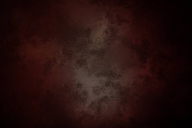 Koyu kırmızı ve siyah arkaplan, beyaz ve siyah saat.