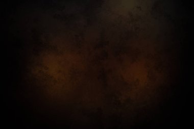 Koyu bir arkaplan, saat ve ışık.