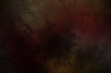 koyu renkli bir arkaplan, kırmızı ve siyah renkli.