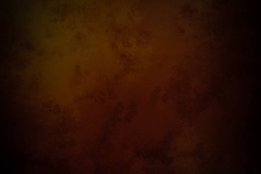 Koyu kahverengi arka plan, kırmızı ve sarı renk.