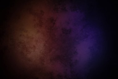 koyu renkli bir arkaplan, mor ve mavi bir ışık