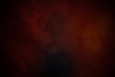 Siyah beyaz saati olan kırmızı ve siyah bir arkaplan