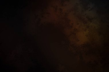 Siyah ve turuncu bir arka plan ve karanlık bir gökyüzü.