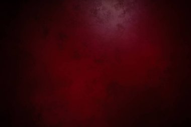 Siyah arka planı olan kırmızı bir duvar.