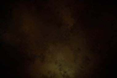 Karanlık bir oda, saati ve ışığı olan.