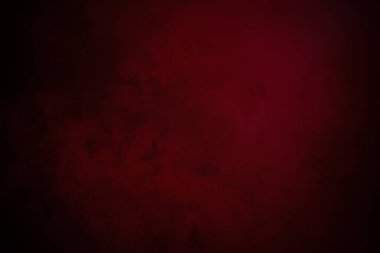 Üzerinde saat olan kırmızı bir duvar.