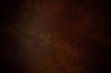 Koyu kahverengi arka plan, kırmızı ve beyaz saat.