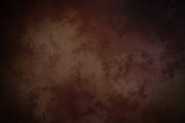 koyu kahverengi arkaplan, kırmızı ve siyah renkli.