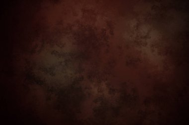 koyu kahverengi arkaplan, kırmızı ve siyah renkli.