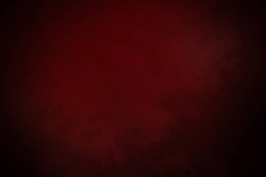 Üzerinde saat olan kırmızı bir duvar.