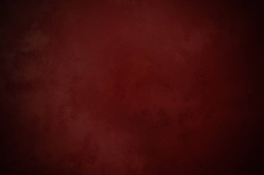 Üzerinde saat olan kırmızı bir duvar.