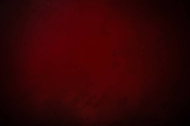 Üzerinde saat olan kırmızı bir duvar.