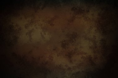 Grunge etkisi olan koyu kahverengi bir arkaplan