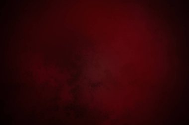 Üzerinde saat olan kırmızı bir duvar.