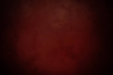 Üzerinde saat olan kırmızı bir duvar.