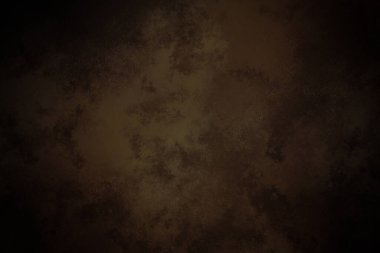 Koyu kahverengi arka plan ve beyaz saat.