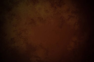 Koyu kahverengi arka plan ve kırmızı nokta.