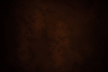 Koyu kahverengi arka plan ve küçük beyaz bir saat.