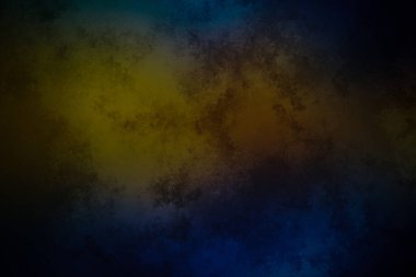 Siyah arkaplanı olan mavi ve sarı bir arkaplan