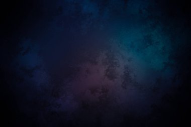 Bulanık efektli koyu mavi ve mor bir arkaplan