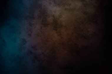 Siyah kenarlı koyu mavi ve kahverengi bir arka plan.