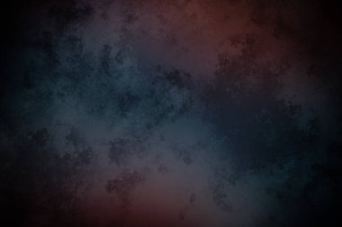 Koyu mavi ve kırmızı bir arkaplan ve soluk bir doku