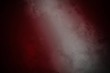 Kırmızı ve siyah arkaplan, beyaz ve siyah saat.