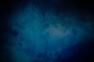 Beyaz saati olan mavi ve siyah bir arkaplan