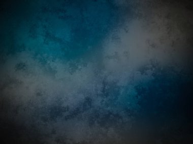 Beyaz ve siyah saati olan mavi ve siyah bir arkaplan