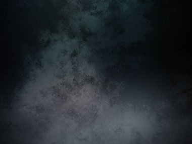 Koyu mavi arkaplan, beyaz ve siyah desenli.