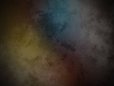 Koyu renkli bir arkaplan ve gökkuşağı