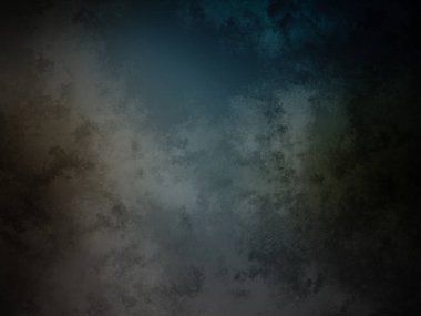 Koyu mavi ve yeşil arkaplan ve soluk bir doku.