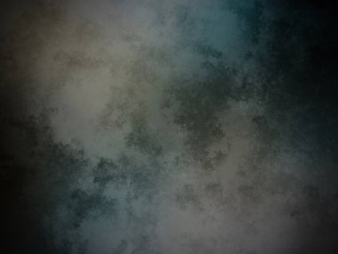 Koyu mavi ve yeşil arkaplan ve soluk bir doku.