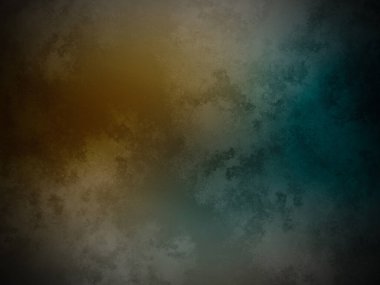 Koyu mavi ve sarı bir arka plan ve soluk bir etki