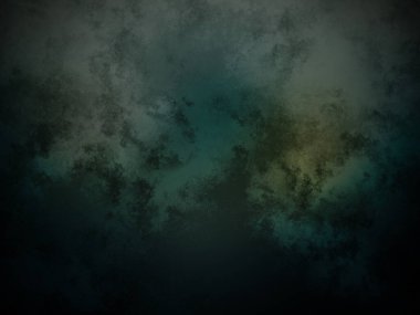 Koyu yeşil ve siyah bir arkaplan ve soluk bir doku.