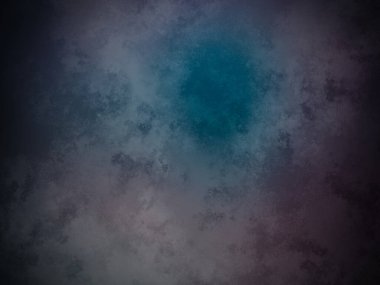 Gökyüzünde mavi ve mor dairesel bir nesne