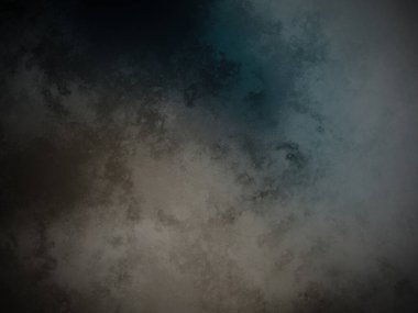 Karanlık ve bulutlu bir gökyüzü Uzakta uçan tek bir uçak