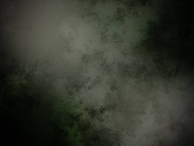 Beyaz saati olan yeşil ve siyah bir arkaplan