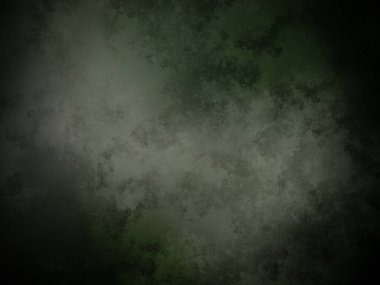 Yeşil ve siyah bir arkaplan ve karanlık bir merkez.