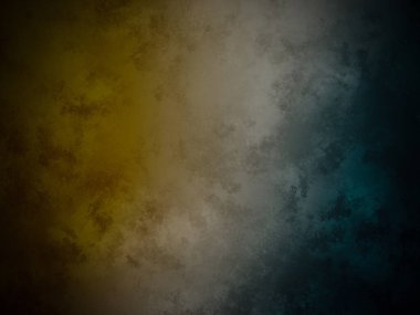 Koyu ve sarı bir arka plan ve soluk bir etki