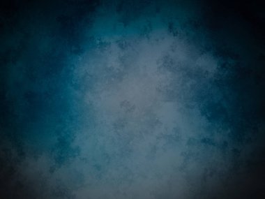 Beyaz ve siyah saati olan mavi ve siyah bir arkaplan