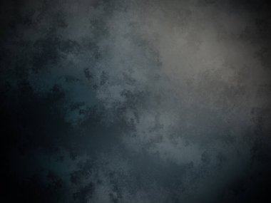 Koyu mavi ve siyah arkaplan, beyaz ve siyah saat.