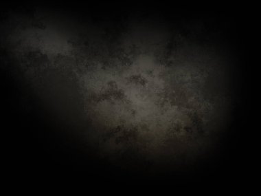 Karanlık bir arka plan ve köşeden gelen bir ışık.