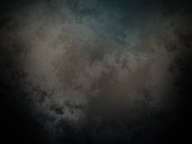 Siyah ve mavi renk şemasına sahip koyu bir arkaplan