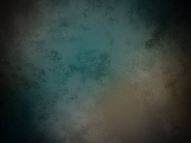 Solmuş efektli mavi ve yeşil bir arkaplan