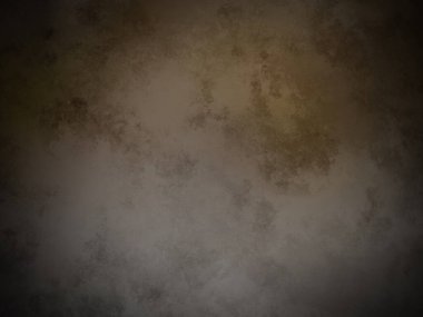 Koyu kahverengi bir duvar ve beyaz bir nokta.