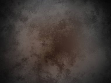 Koyu kahverengi ve siyah arkaplan ve dairesel bir delik