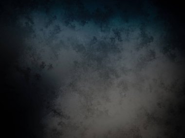 Koyu mavi ve siyah arkaplan, beyaz ve siyah saat.