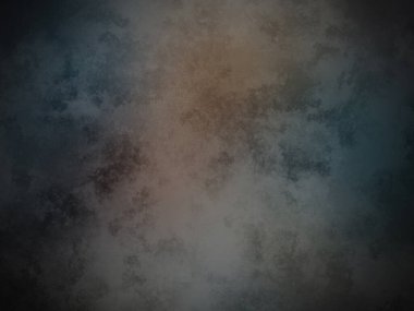 Koyu mavi ve kahverengi bir arka plan ve soluk bir etki