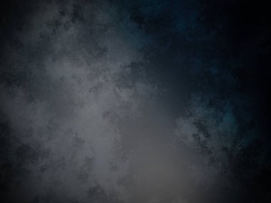 Koyu mavi arka plan, beyaz ve siyah kenarı var.